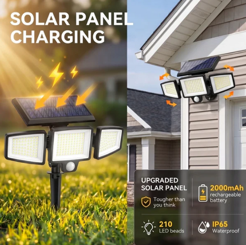 Luma SolarGuardTM - Solar Security Outdoor Lightning